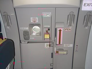 GoAir flyer tries to open exit gate mid air mistaking it as toilet