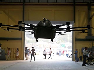 Video: Philippine inventor Kyxz Mendiola develops 'passenger drone'