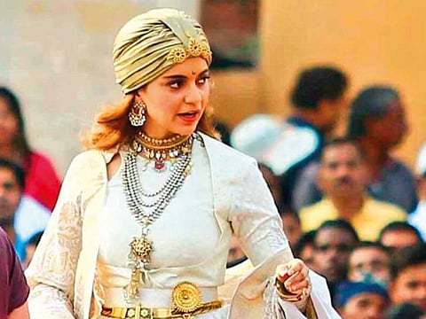 Kangana Ranaut in ‘Manikarnika: The Queen of Jhansi’.