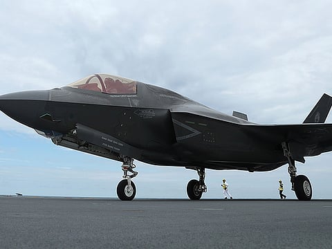 F-35 crashes for first time in jet’s history; pilot safe