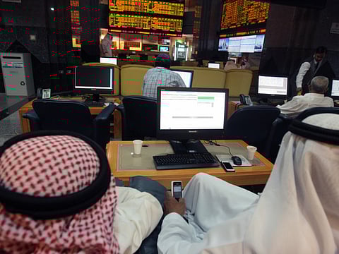 The Abu Dhabi Securities Exchange (ADX) in Abu Dhabi. Government of Abu Dhabi's $7 billion multi-tranche Global Medium Term Notes issued earlier this month will be listed on ADX.