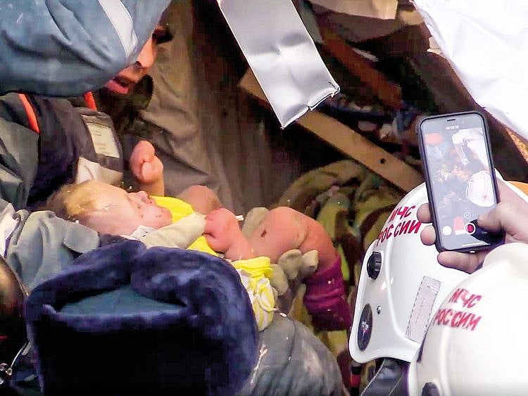 Emergency workers pulled