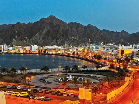 The Muscat corniche aglow in the night. While major banks, telecom companies and airlines have almost done away with expatriates, especially expatriate women, there are some lucky ones still in service as executive coordinators or secretaries in these industries.