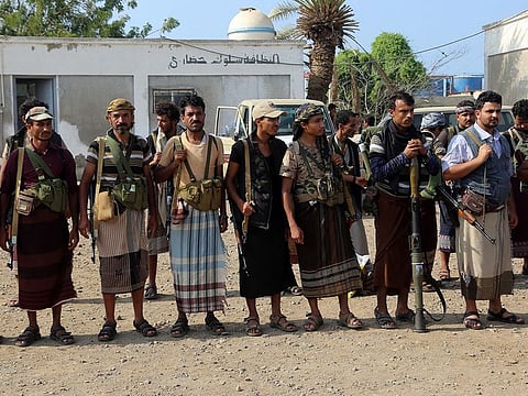 Al Houthis. File picture.