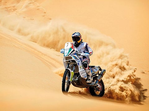 Emirati Mohammad Al Balooshi is among the top-seeded riders in the 26th edition of the Desert Challenge, which is guaranteed to produce a first-time bikes champion.Desert Challenge set for flying start in Abu Dhabi.