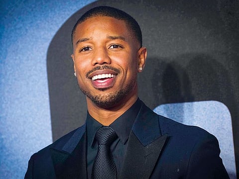 In this Nov. 28, 2018, file photo, actor Michael B. Jordan poses for photographers upon arrival at the premiere of the film 'Creed II', in London.