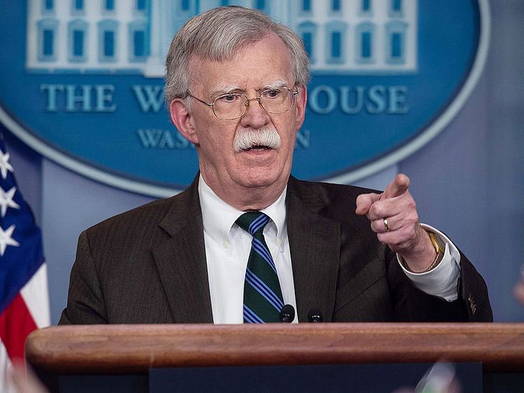 US National Security Advisor John Bolton