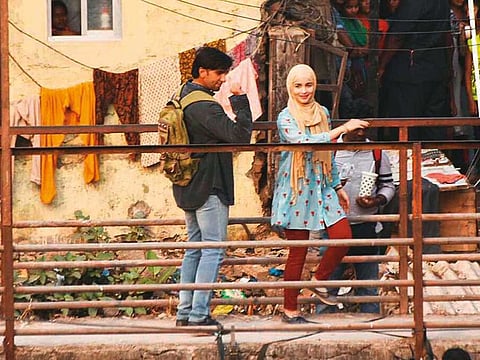 Ranveer Singh and Alia Bhatt in ‘Gully Boy’.