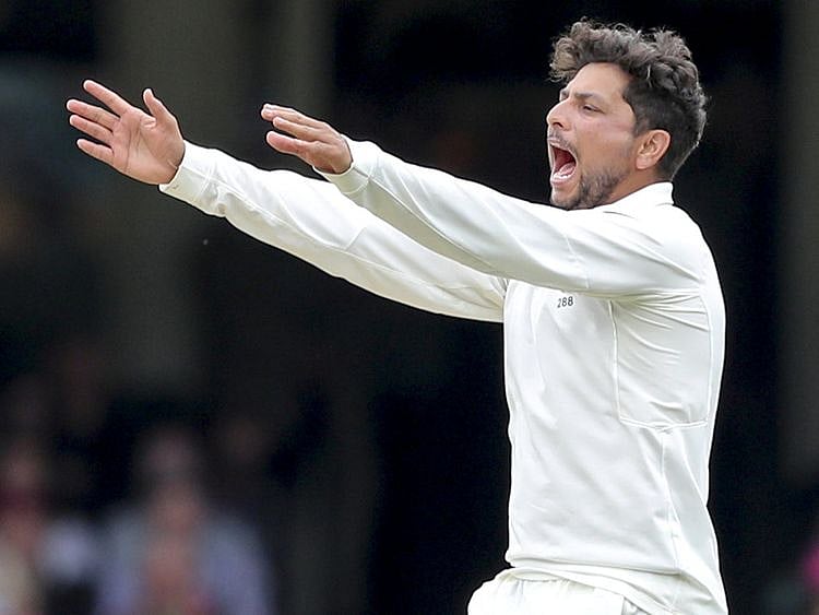 India's Kuldeep Yadav