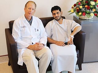 Man with unequal leg length back on feet after surgery