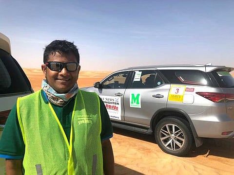 Mitch Perera from Sri Lanka is a second generation marshal. He started 32 years ago as a navigator when his dad Chris Perera was a marshal.