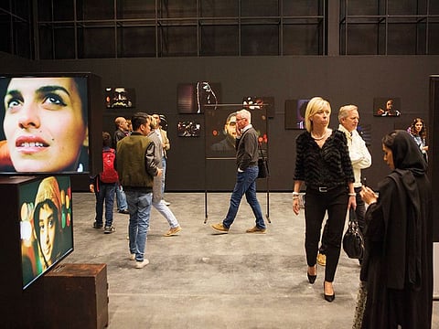 Visitors at GPP Photo Week 2018 in Dubai