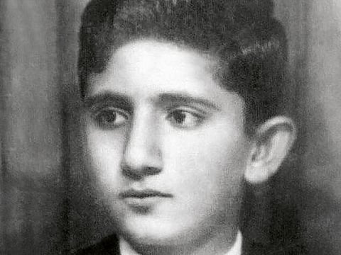 The young Shaikh Mohammad Bin Rashid Al Maktoum.