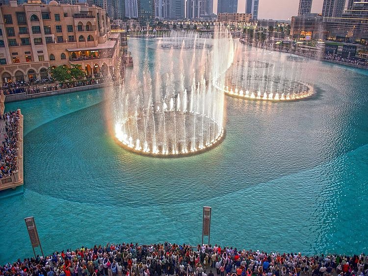 Dubai Mall Fountains