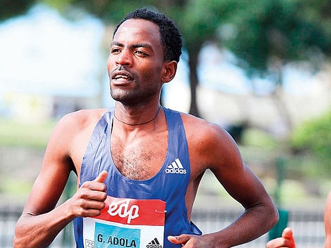 Ethiopia’s Guye Adola won the Marathon Newcomer of the Year in 2017 for his sensational run in Berlin