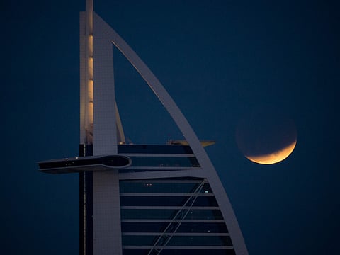 Super Blood Wolf Moon on Monday night