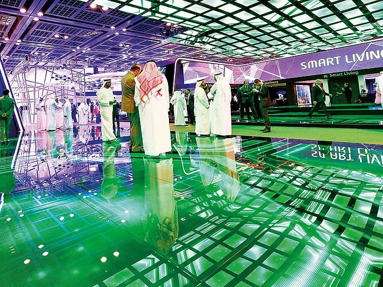 The etisalat stand at Gitex Innovation Week