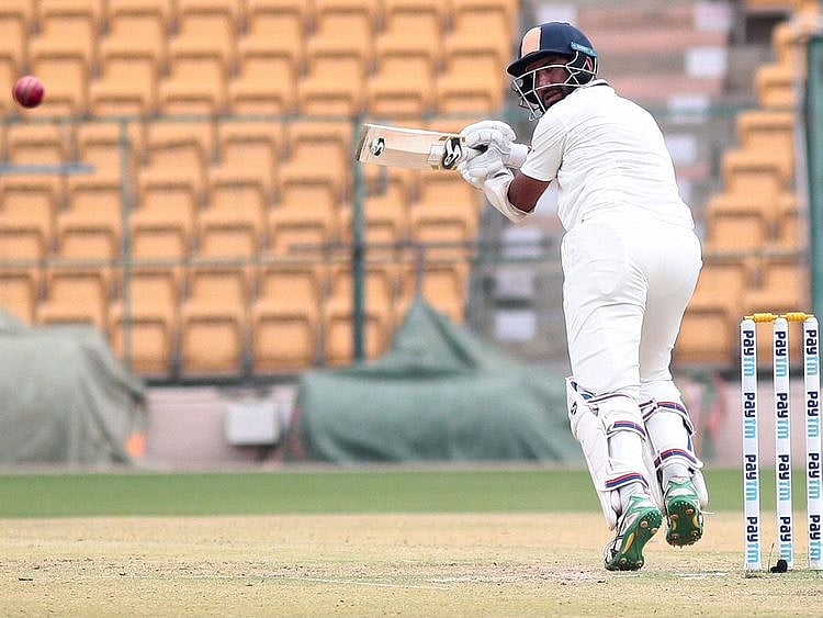 Saurashtra batsman Cheteshwar Pujara