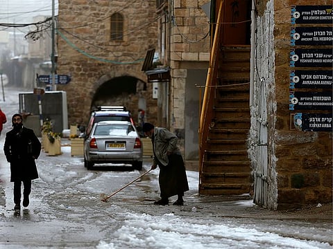 U.S. blocks a U.N. statement on Palestinian Hebron issue