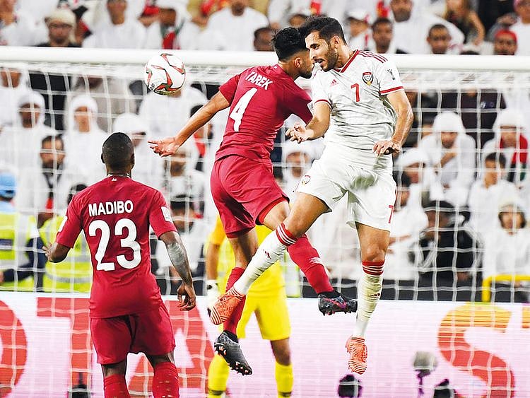 UAE's forward Ali Mabkhout Al Hajeri