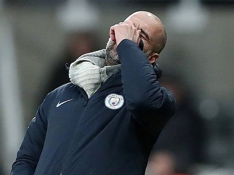 Manchester City manager Pep Guardiola.