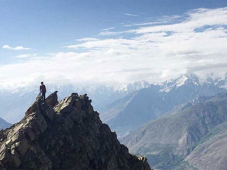 190130 Hon Pass in the Hunza Valley. Pakistan