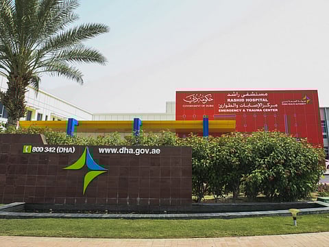 Rashid Hospital in Dubai.
