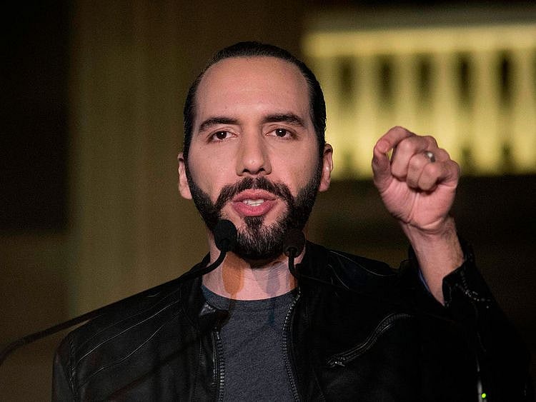 190204 Salvadorean presidential candidate Nayib Bukele