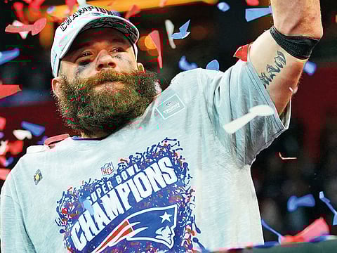 New England Patriots wide receiver Julian Edelman