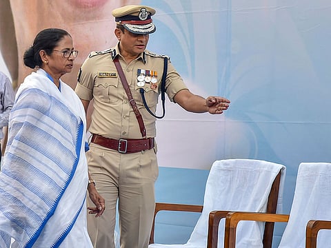 West Bengal Chief Minister Mamata Banerjee in Kolkata