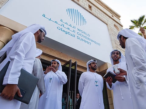 File photo: Delegates at the World Government Summit 2018 at Madinat Jumeirah, Dubai. 