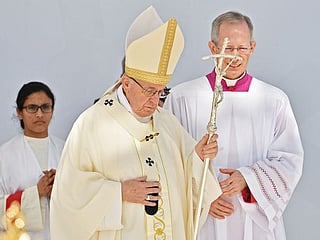 Pictures: Pope Francis in the UAE