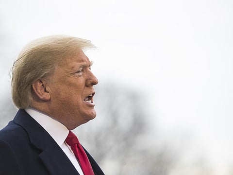 US President Donald Trump