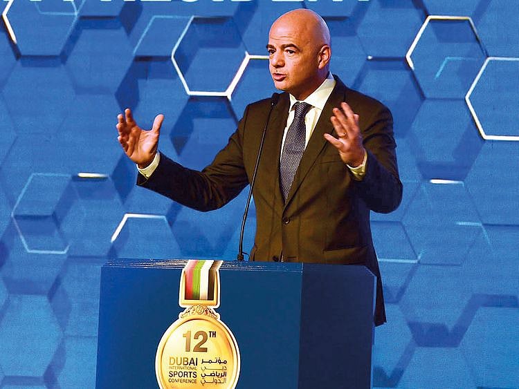 Fifa president Gianni Infantino