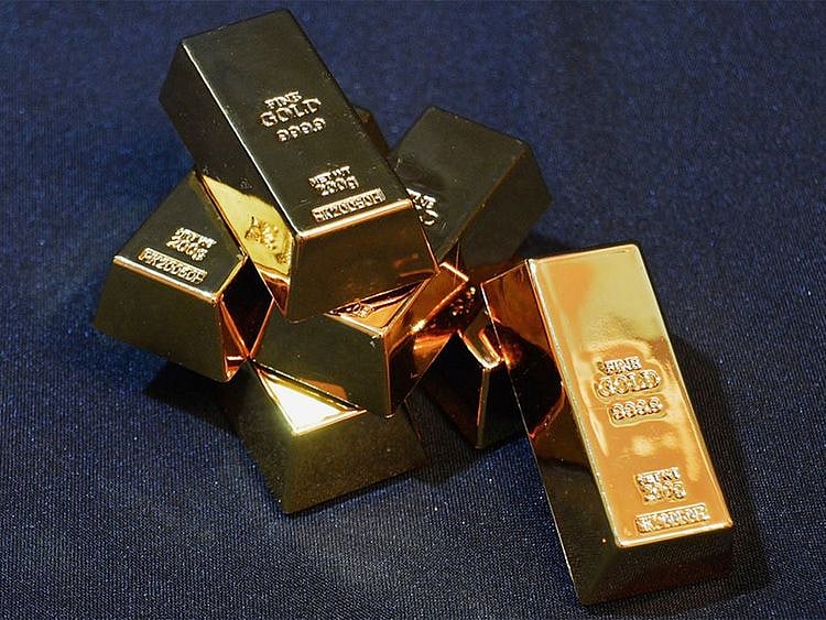 Gold bars, gold