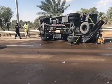 Petrol tanker accident