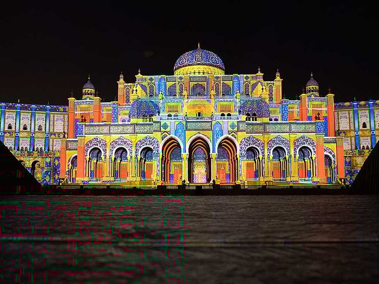 Sharjah Light Festival c