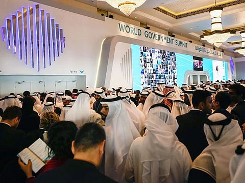 Attendees at the previous edition of the World Government Summit. This year’s summit will see the attendance of over 4,000 participants from 140 countries.