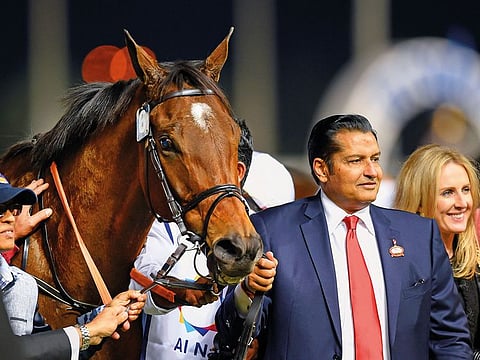 Trainer Satish Seemar.