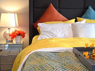 Clean, crisp bedding brings comfort like nothing else