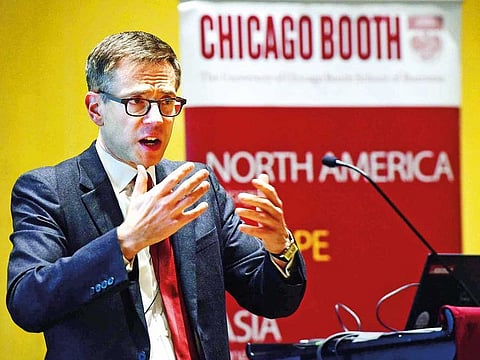 Randall S.  Kroszner shares his thoughts during the Dubai conference marking the 10th anniversary of the global financial crisis.