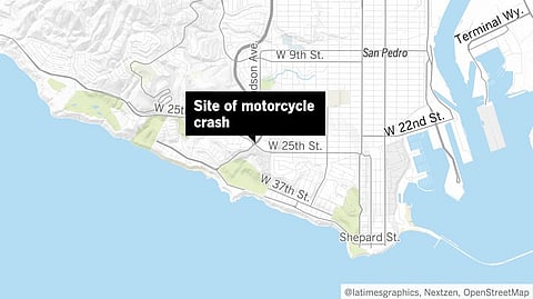 A 2015 motorcycle crash sparked a lawsuit against the city of Los Angeles.