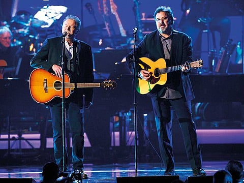 Don Henley,and Vince Gill from Eagles