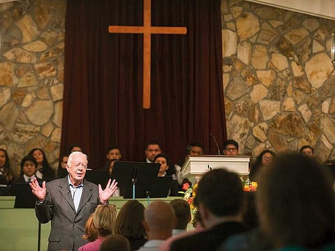 Carter’s latest nomination is in the spoken word category.