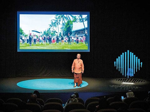 John Hardy talks about his Green School in Bali which was built using bamboo.