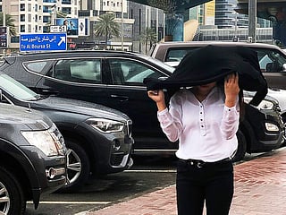 Occasionally cloudy skies with possible rainfall are expected.