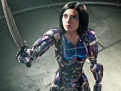 A scene fro 'Alita: Battle Angel'