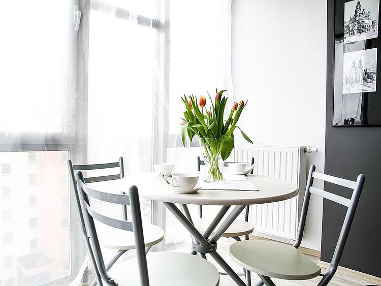Breakfast table
