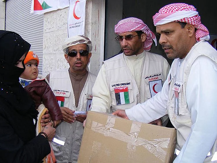UAE humanitarian operations in Syria