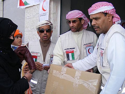 The UAE Red Crescent continued its humanitarian operations to help Syrian refugees who had fled to Jordan in the wake of the fighting there. The RC A distributed relief aid among 1,350 Syrian families living in the makeshift camps on the Syria-Jordan borders.